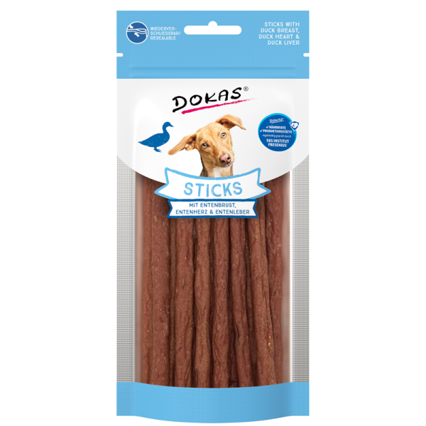 Sticks mit Entenbrust, Entenherz & Entenleber