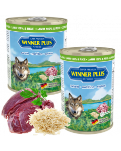 Winner Plus SUPER PREMIUM MENUE Lamm 100% & Reis