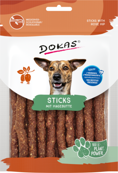 Dokas Sticks mit Hagebutte