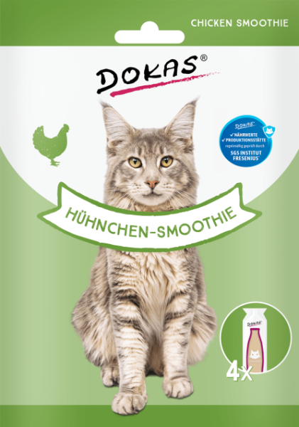 Dokas Cat - Hühnchen - Smoothie (4x30g)