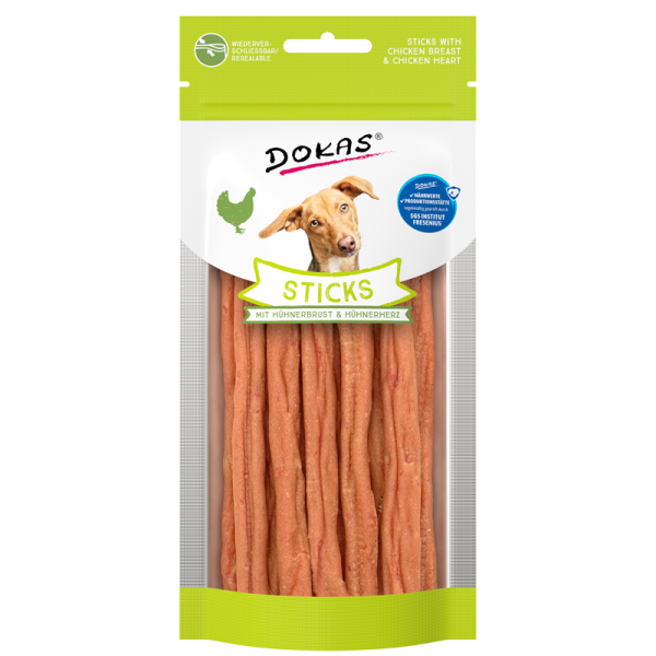 Sticks mit Hühnerbrust & Hühnerherz