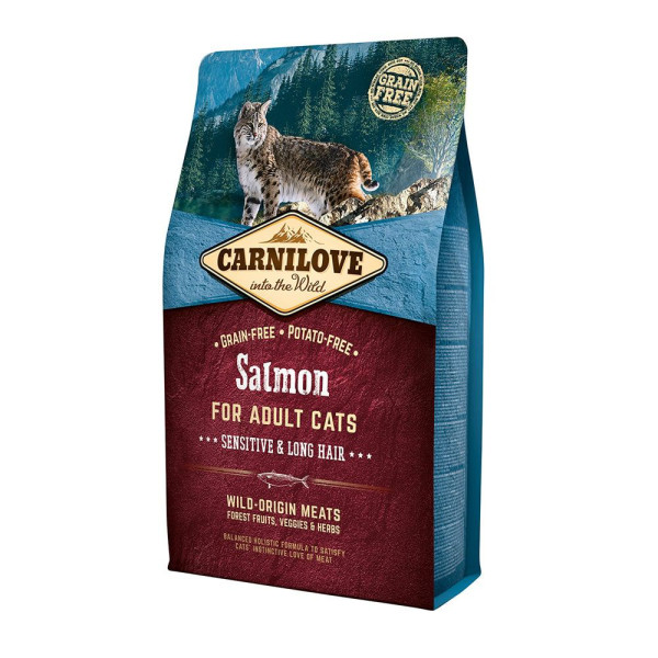 Carnilove Katze - Salmon/ Sensitive & Long Hair