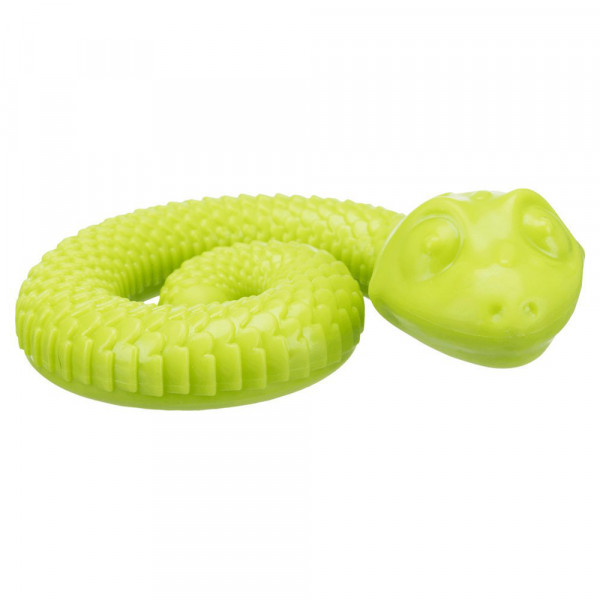 Snack Snake, TPR, 18 cm, eingerollt