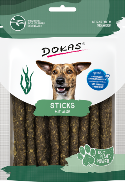 Dokas Sticks mit Alge