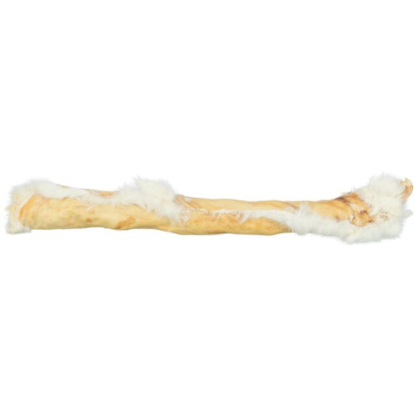 Kaninchenhautrolle mit Fell