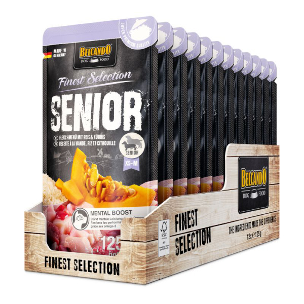 Belcando PB, Senior Fleischmenü mit Reis & Kürbis