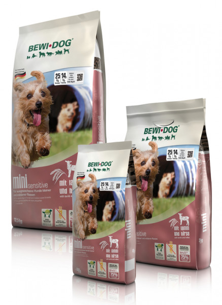 BewiDog Mini sensitive Trockenfutter für kleine Hunde