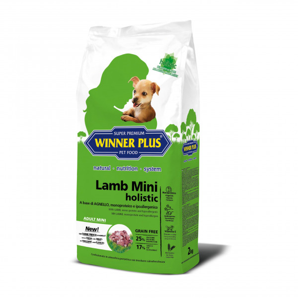 Lamb Mini, Winner Plus SUPER PREMIUM HOLISTIC MINI