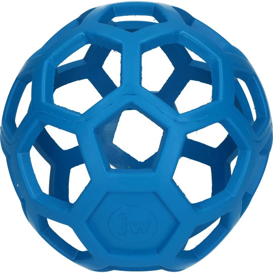 JW Gitterball Hol - ee Roller blau